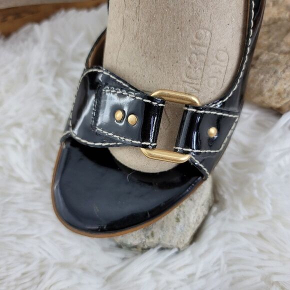 Franco sarto patent leather strappy heels - Picture 2 of 13